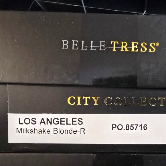 LOS ANGELES Wig, Belle Tress, Milkshake Blonde -R, NEW, Extend Lace Front, Mono - Picture 7 of 11